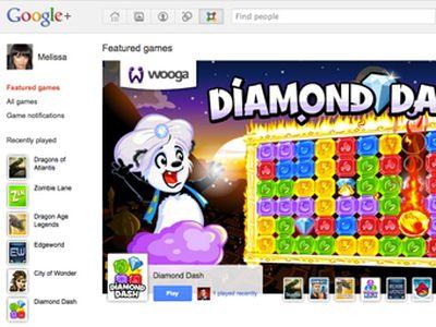 В Google+ появились игры